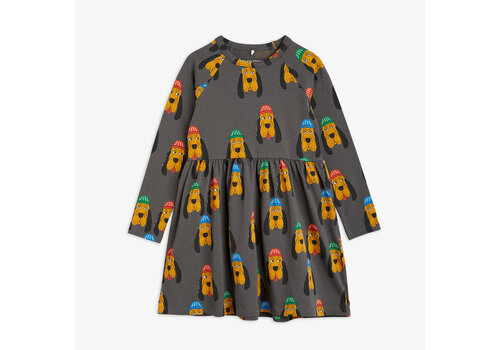 Mini Rodini Mini Rodini Bloodhound aop ls dress