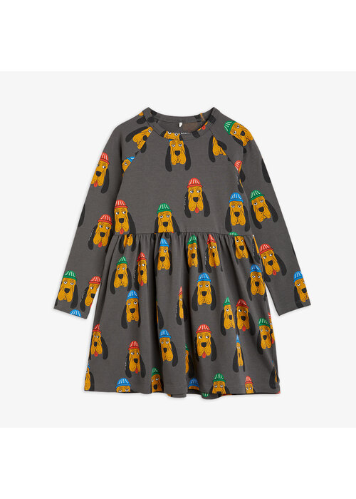 Mini Rodini Mini Rodini Bloodhound aop ls dress