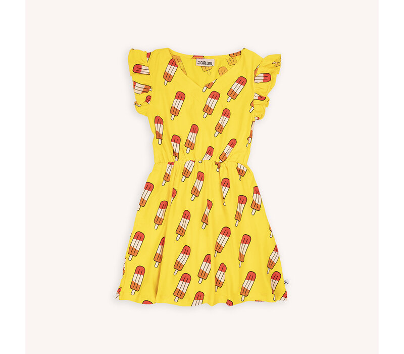 CarlijnQ Popsicle - ruffled tanktop dress