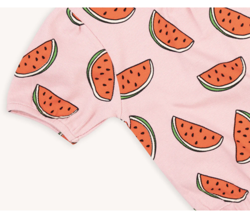 CarlijnQ Watermelon - puffed short sleeve