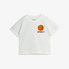 Mini Rodini Mini Rodini Basketball chenille emb ss tee White