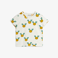 Mini Rodini Medals aop ss tee Grey