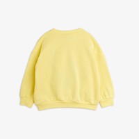 Mini Rodini Squirrel chenille emb sweatshirt Yellow