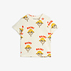 Mini Rodini Mini Rodini Hike aop ss tee Offwhite