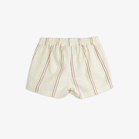 Mini Rodini Stripe y/d woven shorts Offwhite