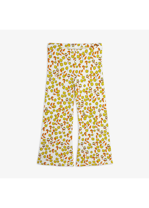 Mini Rodini Mini Rodini Flowers aop flared trousers Multi
