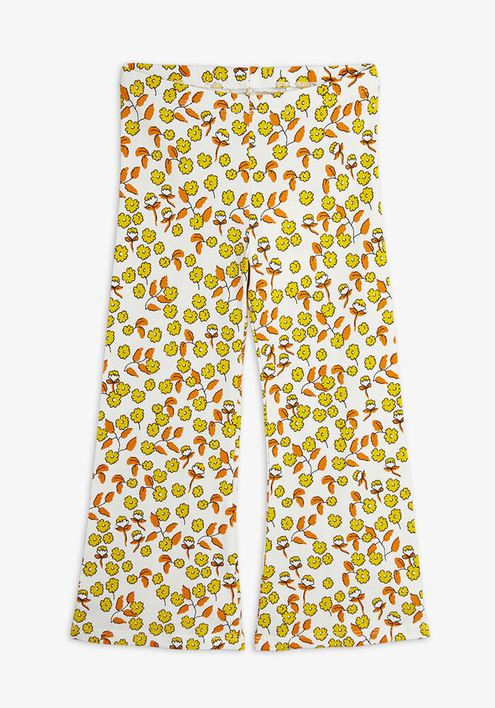 Mini Rodini Flowers aop flared trousers Multi