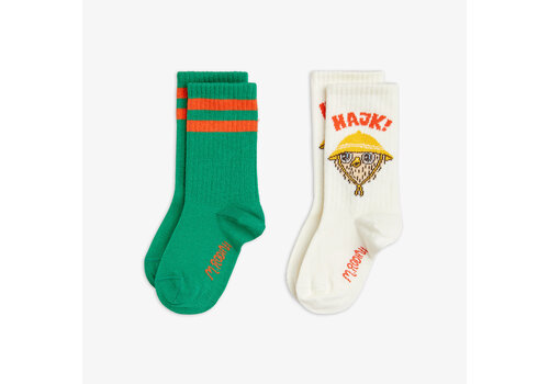 Mini Rodini Mini Rodini Hike 2-pack socks Multi