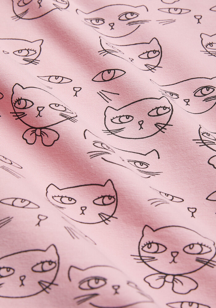 Mini Rodini Cathlethes aop flared trousers Pink