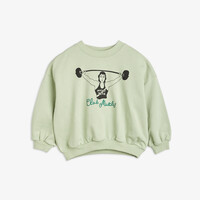 Mini Rodini Club muscles sp sweatshirt Green