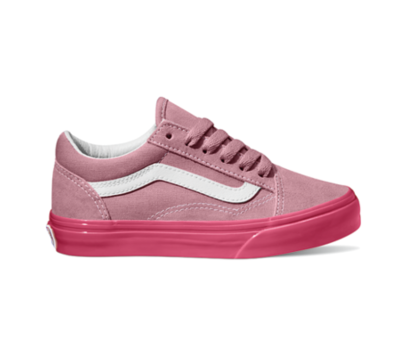 Vans UY Old Skool Glossy Sidewall PINK Mini Boss