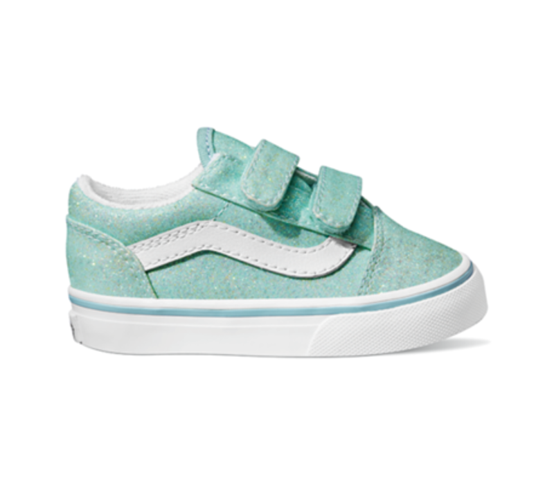 Vans Old Skool V GLITTER PASTEL BLUE