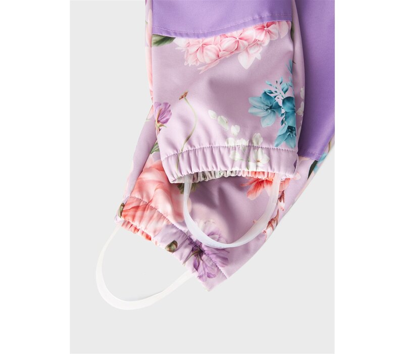 Name It NMFALFA08 SOFTSHELL Suit Multi Flower