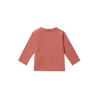 Noppies Girls Tee Charlot long sleeve Brick Dust
