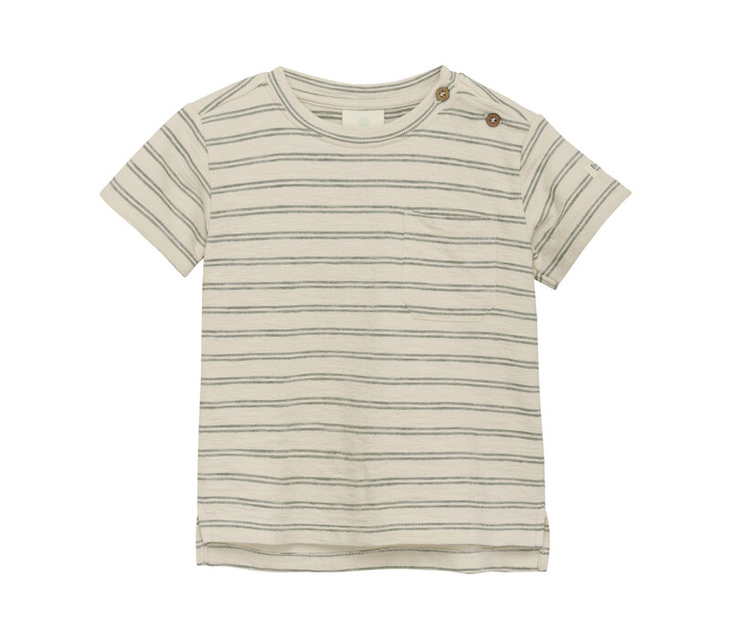 Enfant T-shirt SS Stripes Eggnog