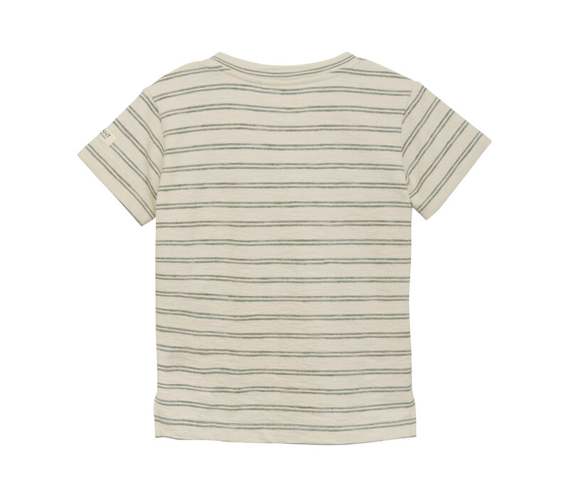 Enfant T-shirt SS Stripes Eggnog