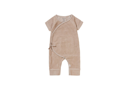 Noppies Noppies Unisex Playsuit Belton short sleeve Doeskin