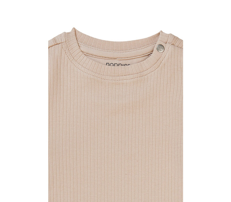 Noppies Unisex Tee Bernice short sleeve Doeskin