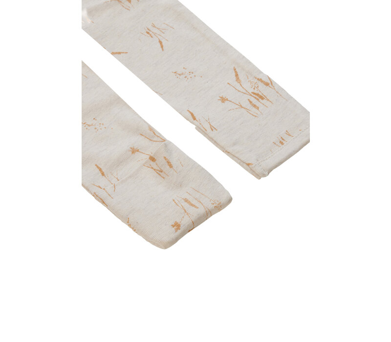 Noppies Unisex Tee Belfast long sleeve allover print Oatmeal