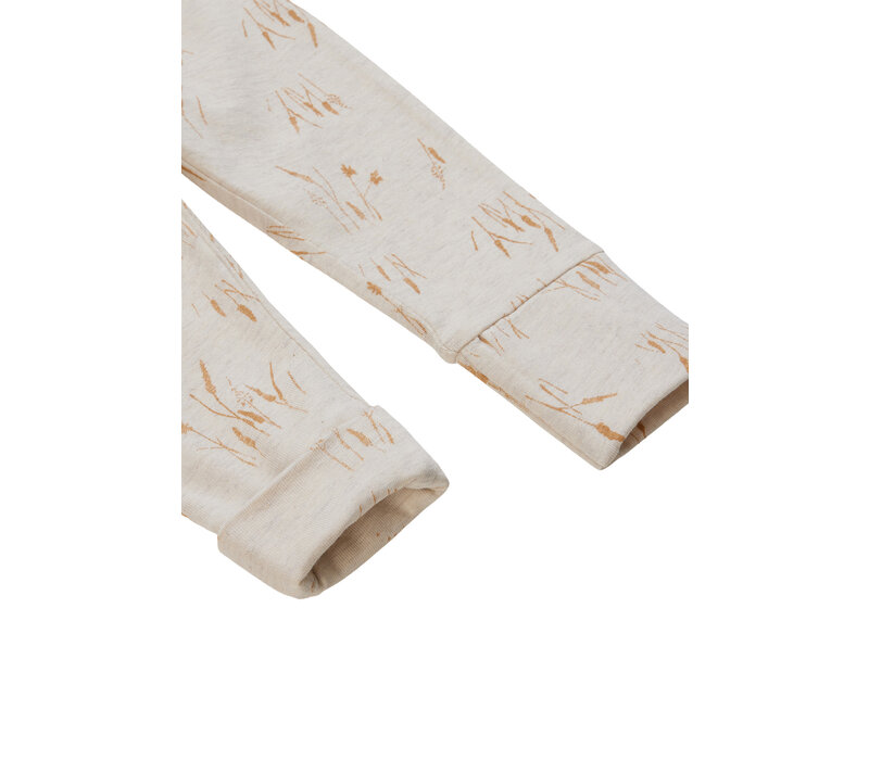 Noppies Unisex Pants Bellview slim fit allover print Oatmeal