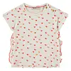 Babyface Babyface baby girls t-shirt rib short sleeve ivory