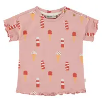 Babyface baby girls t-shirt short sleeve pink