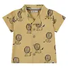 Babyface Babyface baby boys shirt short sleeve ochre