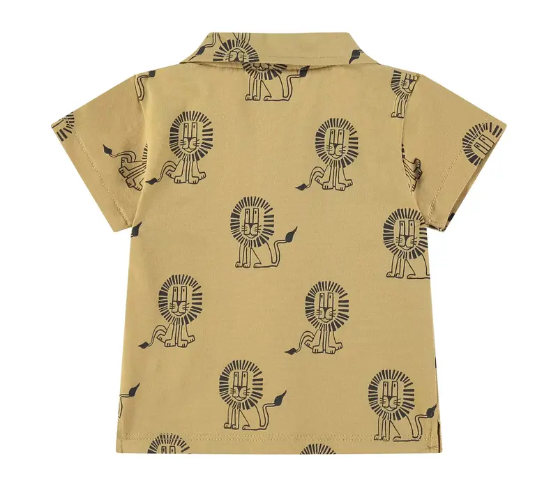 Babyface baby boys shirt short sleeve ochre