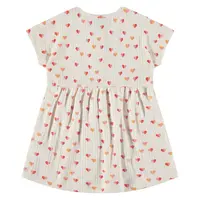 Babyface baby girls rib dress ivory