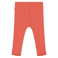 Babyface baby girls rib legging cantaloupe