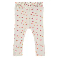 Babyface baby girls rib legging ivory