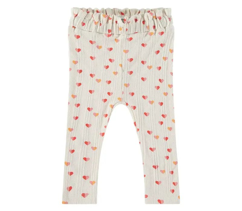 Babyface baby girls rib legging ivory