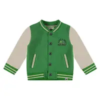 Babyface baby boys sweat cardigan grass