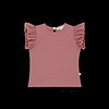 House of Jamie House of Jamie Ruffled Tee Rose