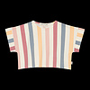 House of Jamie House of Jamie Relaxed Tee Rainbow Stripes