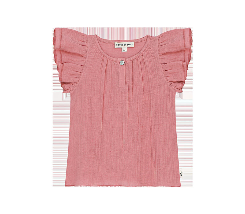 House of Jamie Butterfly Top Blush