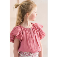 House of Jamie Butterfly Top Blush