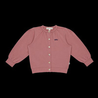 House of Jamie Puff Cardigan Rose