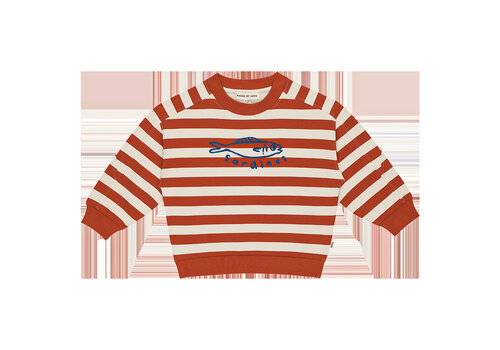 House of Jamie House of Jamie Sweatshirt Baked Apple Stripes