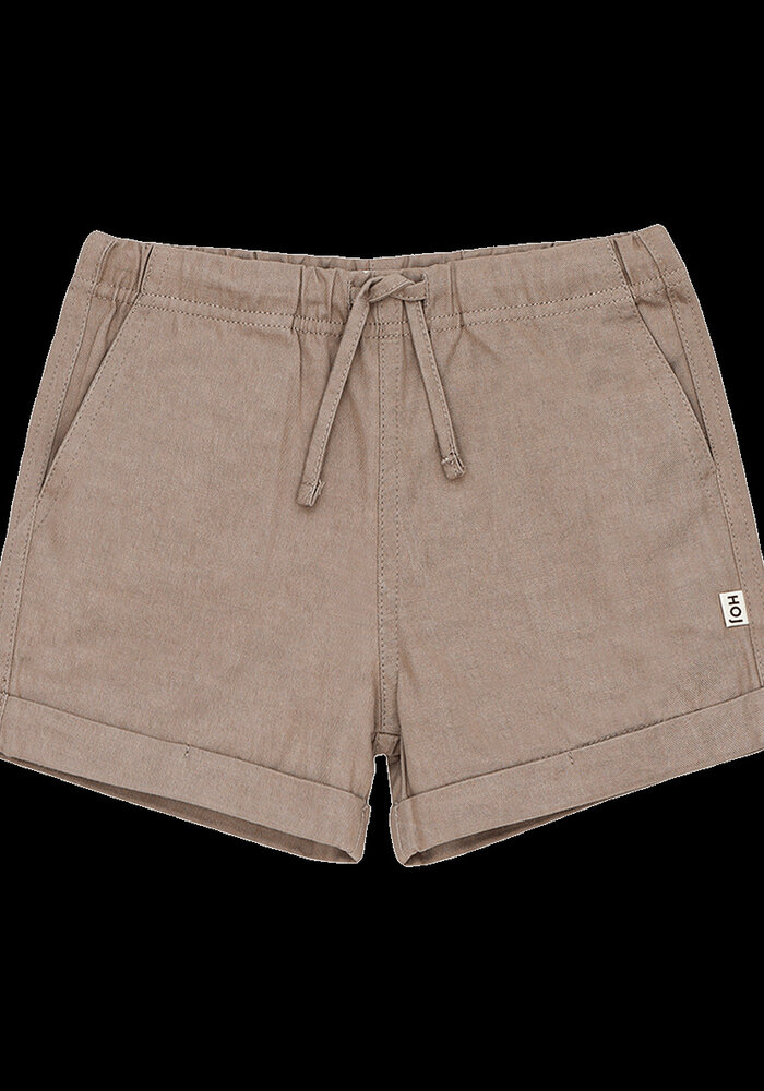 House of Jamie Twill Bermuda Grey Clay
