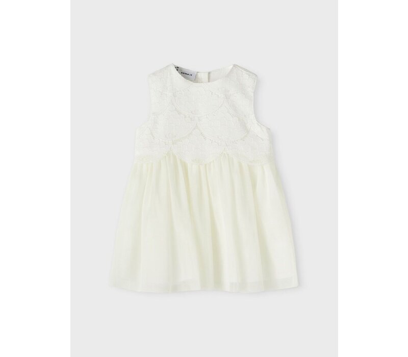 Name It NBFNIKOL Dress Spencer Bright White