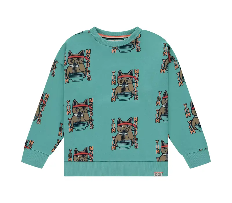 Babyface boys sweatshirt turquoise