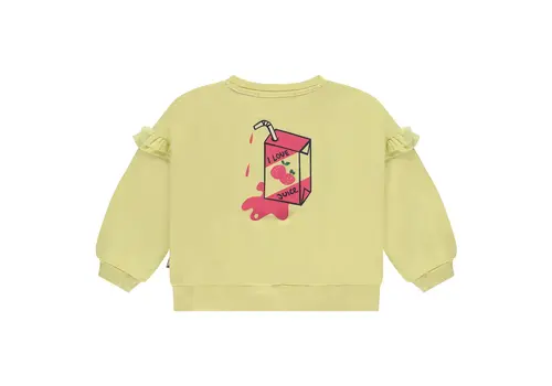 Babyface Babyface girls sweatshirt yellow