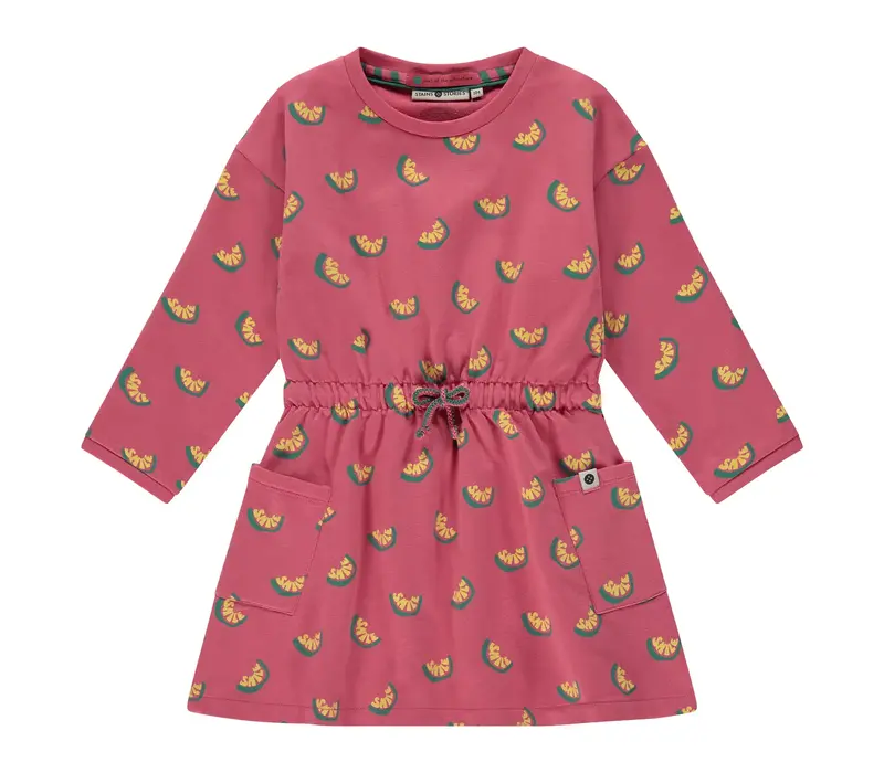 Babyface girls sweatdress bubblegum