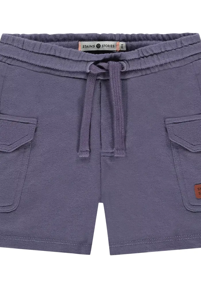 Babyface boys sweatshort grape