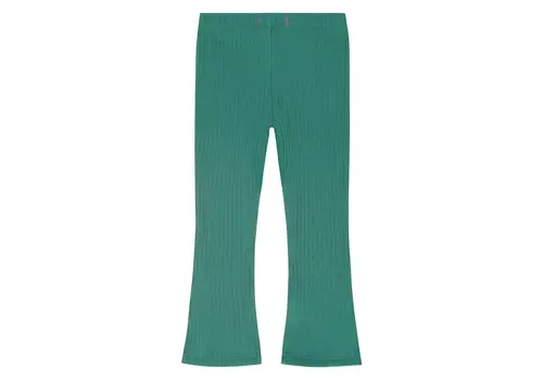 Babyface Babyface girls rib pants flared EMERALD