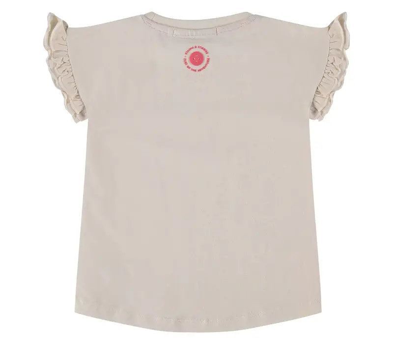 Babyface girls shirt short sleeve offwhite 1