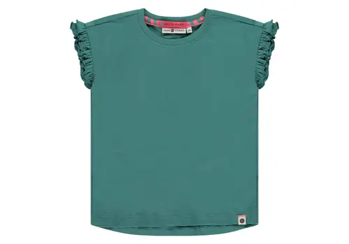 Babyface Babyface girls shirt short sleeve EMERALD