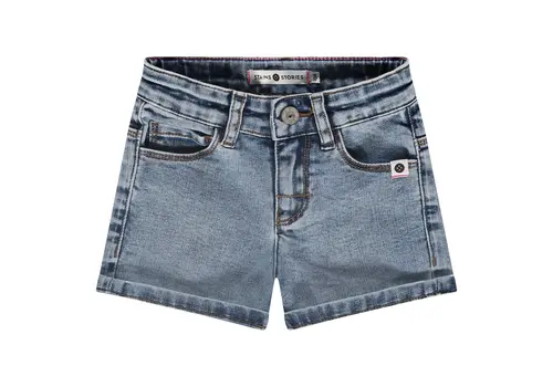 Babyface Babyface girls denim short blue denim