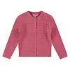 Babyface Babyface girls knitted cardigan bubblegum